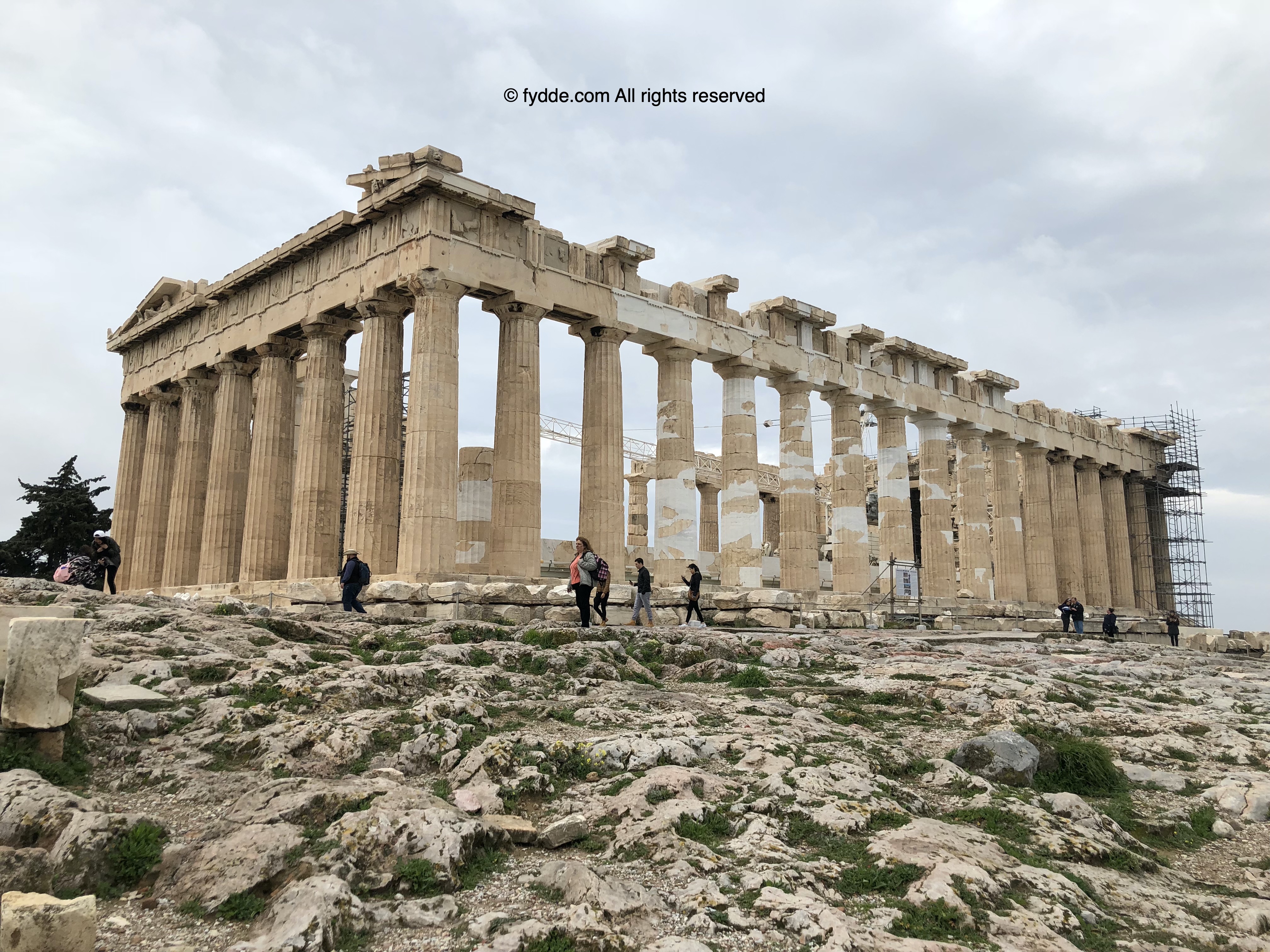 Beautiful Morning At Acropolis Athens - Fydde's